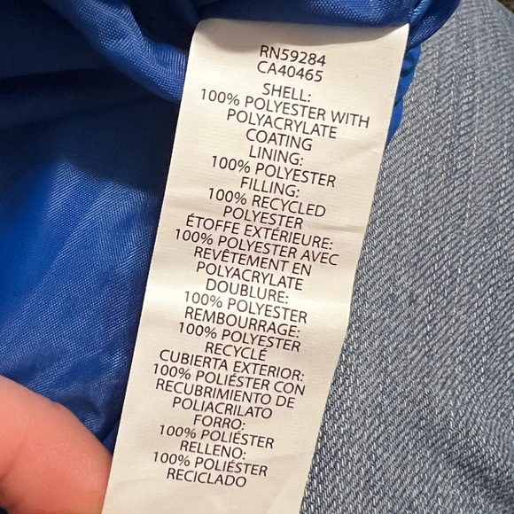 NWT The Children’s Place Blue Puffer Jacket - Picture 7 of 9